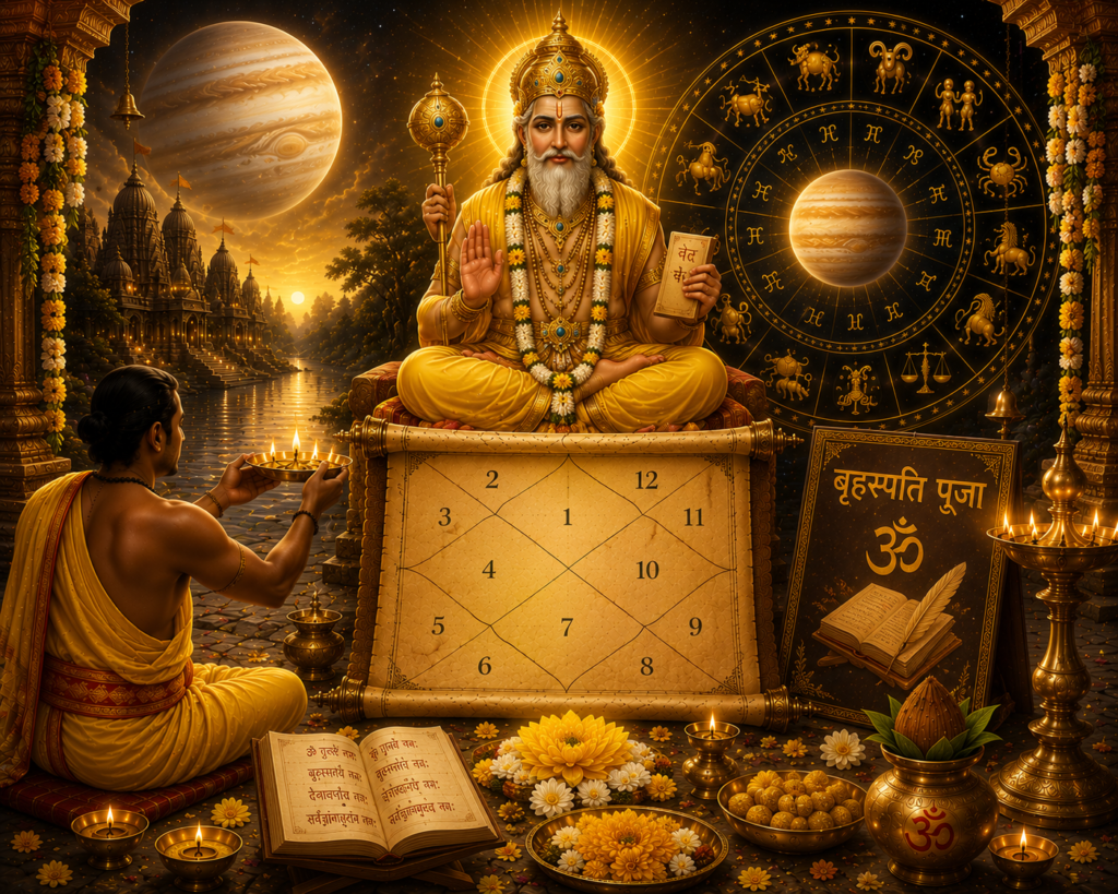 Brihaspati Graha Puja