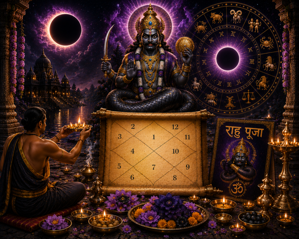 Rahu Graha Puja