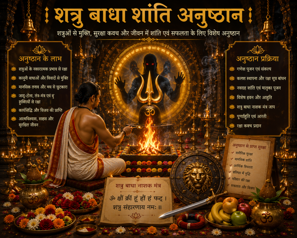 Shatru Badha Shanti Puja